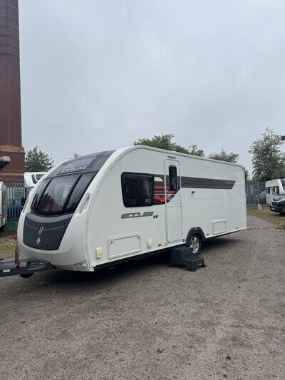 Sterling Eccles Quartz SE 4 Berth Fixed Island Bed Caravan REDUCED