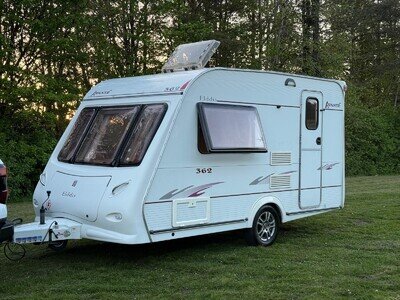 2006 elddis Avanti 362 2 BERTH CARAVAN lightweight