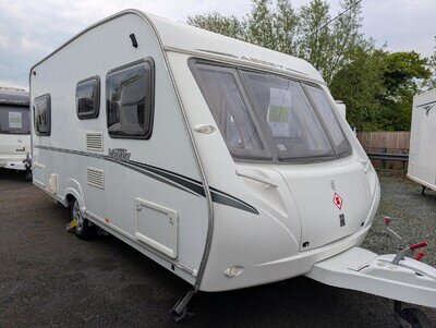 Abbey Vogue 470/4 Fixed Bed 4 Berth Caravan Mover Fitted