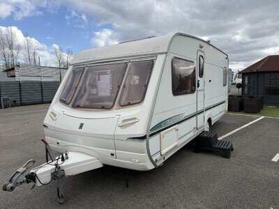 4 BERTH ABBEY AVENTURA 2003 FIXED BED 318 WITH 3MTS WARRANTY&MOTOR MOVER