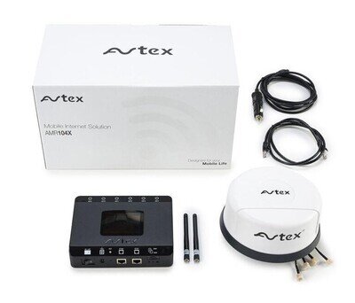 Avtex 4G CAT 6 Mobile Internet Solution Dual Sim Caravan Motorhome AMR104X