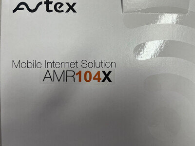 Avtex AMR104X Mobile Internet WIFI Solution for Caravans & Motorhomes - White