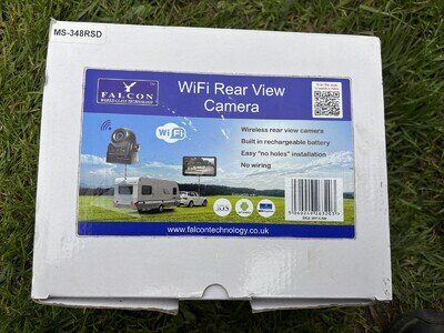 Wireless Rear View Reversing Camera for Motorhome or caravan