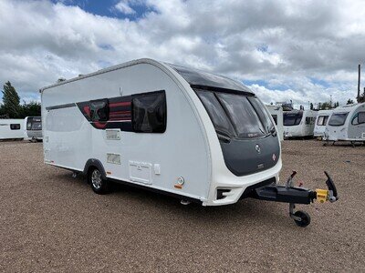 2016 STERLING ECCLES 510 ALDE - 4 BERTH FIXED DOUBLE BED TOURING CARAVAN
