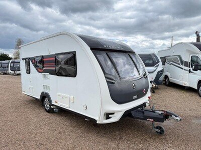 2016 STERLING ECCLES 480 ALDE - 2 BERTH TOURING CARAVAN - FULL END WASHROOM