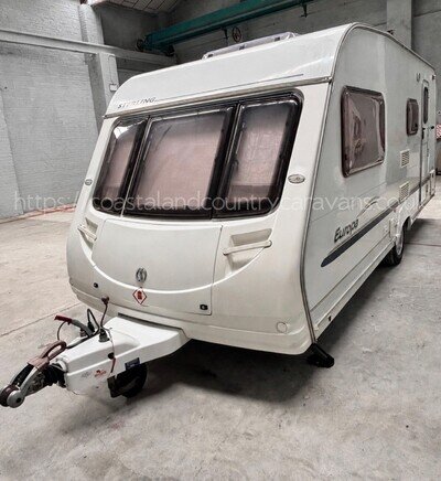 Cris Reg 2006 Sterling Europa 520 Single Axle 4 berth Touring Caravan ✨