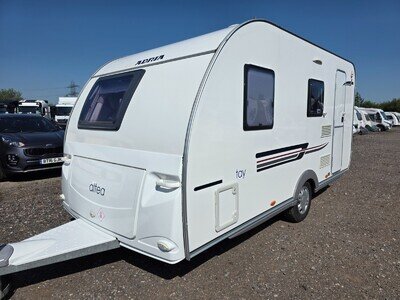 2013 ADRIA TAY 4 BERTH FIXED BED CARAVAN IN IMMACULATE CONDITION