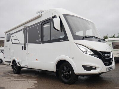 2024 Hymer BMC I550 White Line AUTO 4 Berth Fixed Bed Garage Hab AC Motorhome