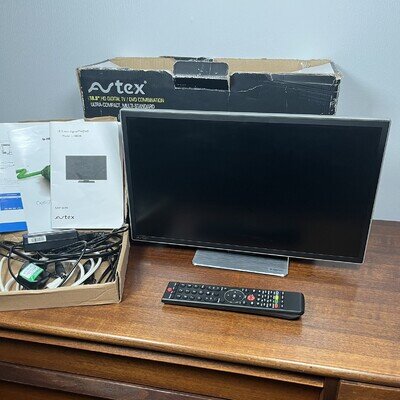 Avtex TV 18.5 Inch Digital / DVD Combination 12v Campervan Caravan Freeview HDMI