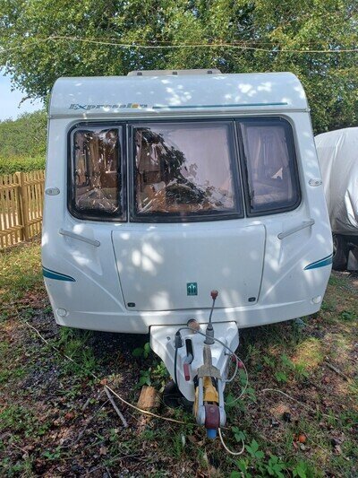 Abbey Expression 500 touring caravan for sale fixed bed