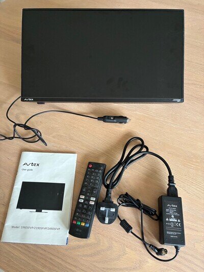 AVTEX 19.5 FULL HD WIFI TV 12v 24v-240v MOTORHOME CARAVAN 199DSFVP-V2