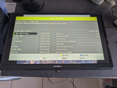Unispectra 22inch 12v & 240v TV With built in tuners