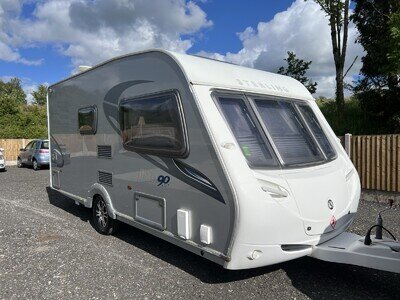 Sterling Diamond 90th Anniversary 2 Berth Touring Caravan with Awning