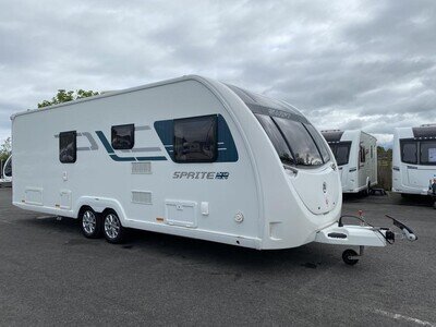 2018 SWIFT SPRITE QUATTRO EB LUXURY 4 BERTH TOURING CARAVAN