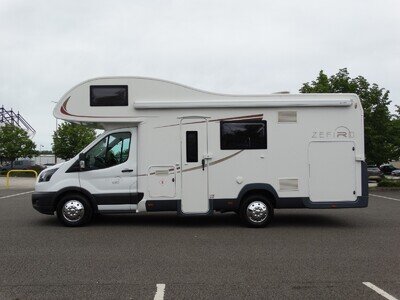 2018 FORD 2.0 DIESEL ROLLER TEAM ZEFIRO 690 MOTORHOME 6 BERTH 6 BELT 3500KG