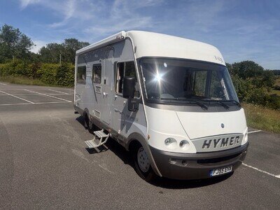 Hymer A Class B634 Motorhome 2005 4 Berth Low Mileage Rear Lounge ready to go
