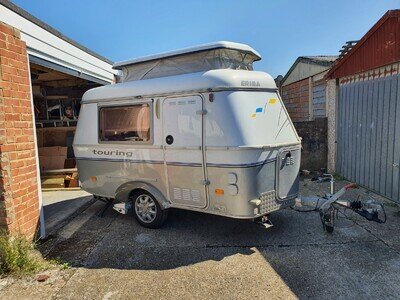 eriba puck touring caravan 2003 with mover