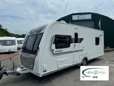 2017 Elddis Affinity 550 4 Berth ISLAND BED Caravan - STOCK H092