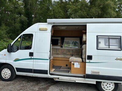 low mileage 2003 Trigano Tribute 2 berth camper motorhome, new service/mot