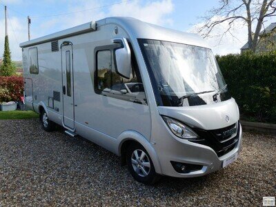 Hymer BMC i690 4 berth island bed motorhome for sale