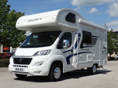 2016 FIAT 2.3 DIESEL SWIFT ESCAPE 624 MOTORHOME 4 BERTH 4 BELT 3300KG 24K MILES