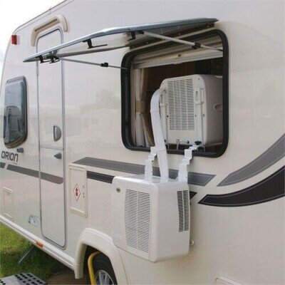 Last 1 - Split air conditioning (Eurom AC2401) motorhome, caravan, boat, camping