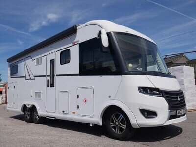 2022 Frankia I790GD AUTO 4 Berth Fixed Bed Self Leveliling 3 x Solar Motorhome
