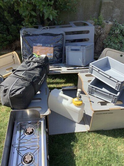 Amdro BootJump Camper Conversion For Citroen Berllingo / Peugeot Partner