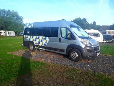2016 /66 plate fiat ducato xlwb 2 berth campervan EURO 6 low mileage / peugeot