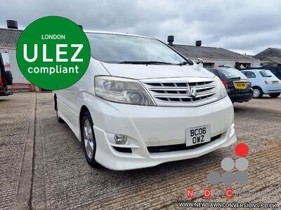 Toyota Alphard READILY CONVERTED CAMPERVAN / DAY VAN ULEZ COMPLIANT