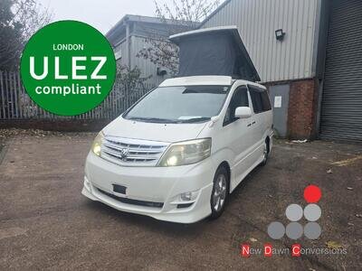 Toyota Alphard TOP SPEC FRESHLY IMPORTED ULEZ CAMPERVAN MOTORHOME 4WD