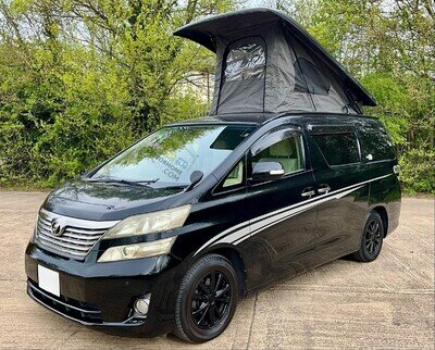 Toyota Vellfire Automatic 4 Berth Pop Top Campervan For Sale