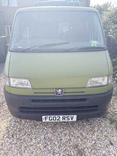 Peugeot Boxer 2002 Converted Motorhome Camper Van 1.9 TD with Pop Up Roof