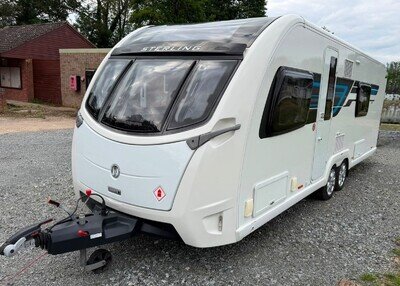 2016 Swift Sterling Continental 630 4 Berth Twin Axle Fixed Bed Touring Caravan