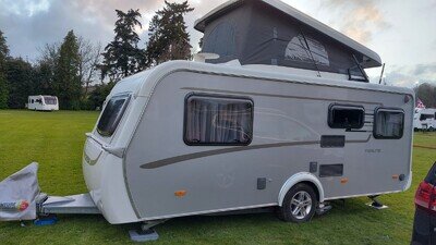 Eriba Feeling 470 5 Berth POP TOP Hymer Caravan SUPER RARE High spec Motor mover