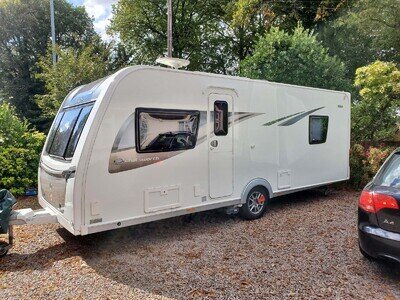 Elddis 4 Berth Caravan 2021 (Chatsworth 550) - Fixed Bed - Leicester