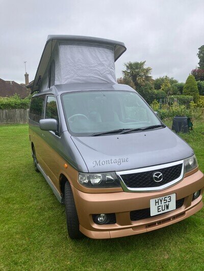 MAZDA BONGO FRIENDEE 4 BERTH POP TOP CAMPERVAN