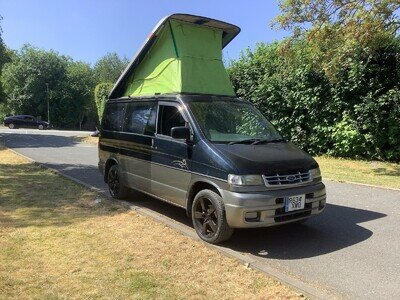Ford Freda Mazda Bongo Camper Van 2.5 Td 4wd Pop Top 12 Months Mot