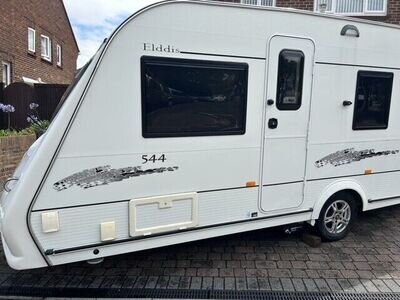 Elddis Odyssey 544, 2007, 4 Berth, Fixed bed caravan + motor mover Elddis Odyssey 544, 2007, 4 Berth, Fixed bed caravan + motor mover