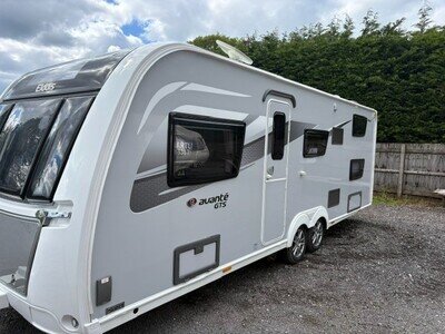 Elddis Avante GTS 866 2019 6 Berth Fixed bunks Twin Axle