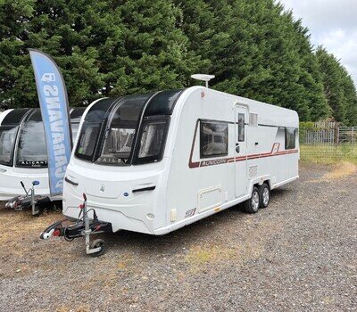 ✅2019 BAILEY SEGOVIA 6 BERTH TWIN AXLE FIXED BUNKS CARAVAN - MOTOR MOVER - PX✅