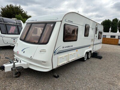 Compass Rambler 20/6 - 6 Berth - Twin Axle - bunk beds - Touring Caravan