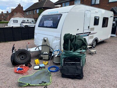 2013 Adria Altea Trent 4 berth vgc motor mover and awning + extras