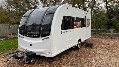 Bailey Unicorn Seville 2 Berth Series 5 Caravan 2022 with Powrtouch motor mover