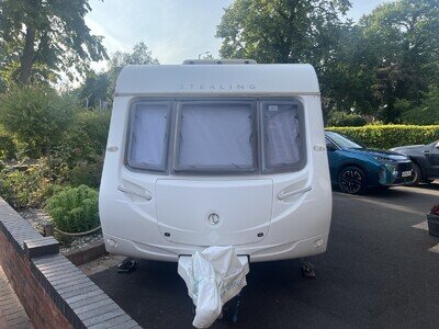 Sterling Europa 550 Year 2010 4 Berth Side Fixed Bed Spacious End Bathroom Bed