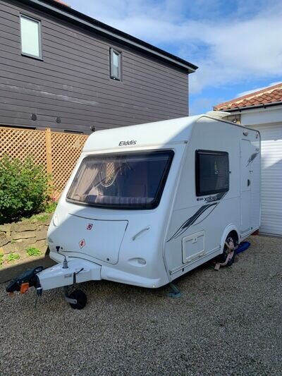 2 berth Elddis Xplore 302 with Motor Mover and Awning 2012 2 berth Elddis Xplore 302 with Motor Mover and Awning 2012