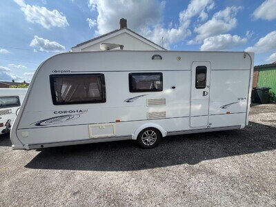 CARAVAN 4 BERTH COMPASS CORONA 524 WITH END BATHROOM SALE PENDING
