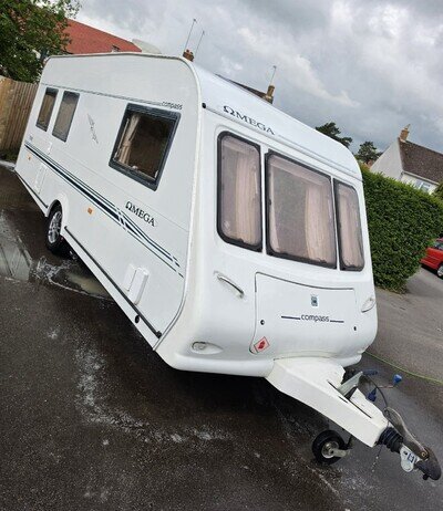Compass Omega 505 Touring Caravan 2004 Single Axel