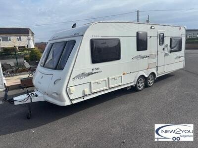 2007 Elddis Avante 636 TWIN AXLE 6 Berth Caravan Stock No S022