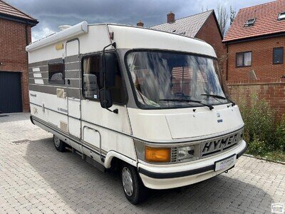 Hymer B564 A-Class 4 Berth Fiat 109k Miles 1 Year old awning Bike Rack LHD